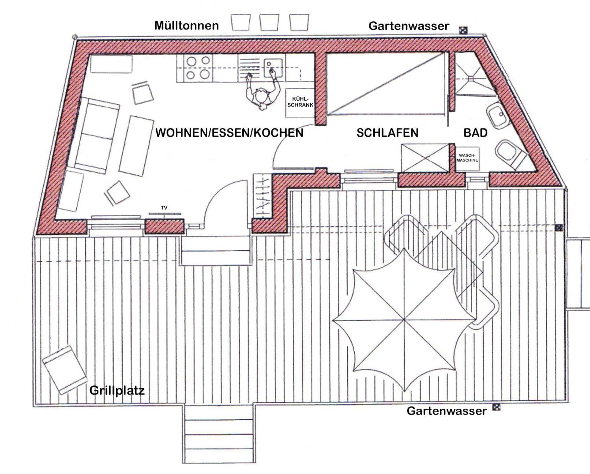 Ferienhaus Manoury Am Klosterbrunnen Waldeck  Exterior foto